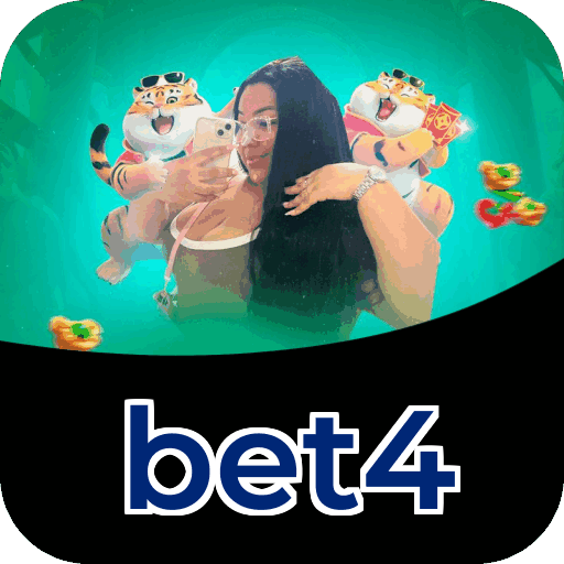Interface do aplicativo bet4 mostrando jogos disponíveis no iOS e Android